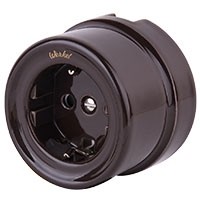 Розетки Ретро накладные