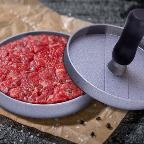 Пресс для гамбургера 12*12*8см. из алюминия Kamille 7804