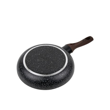 Сковорода 24см. с антипригарным покрытием Grey marble из алюминия Kamille 4113MR