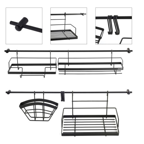 Полка для хранения кухонных принадлежностей Kamille 8862