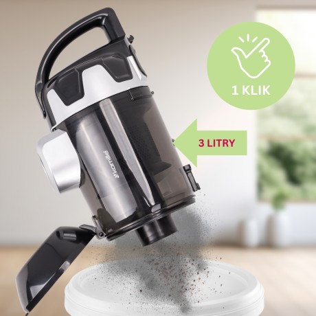 Пылесос циклонный 800Вт черно-серый Kamille 6904