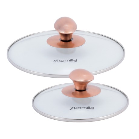 Набор кастрюль 4 предмета (1,5л, 3л; полые ручки) из нержавеющей стали Kamille 4935