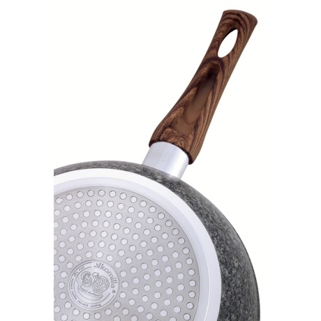 Сотейник Ø24см с антипригарным покрытием PTFE из алюминия Kamille 4165