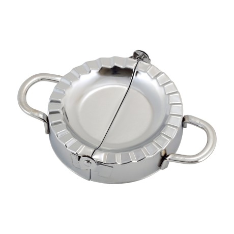 Форма для лепки вареников из нержавеющей стали 15*10*3,1см Kamille 8836