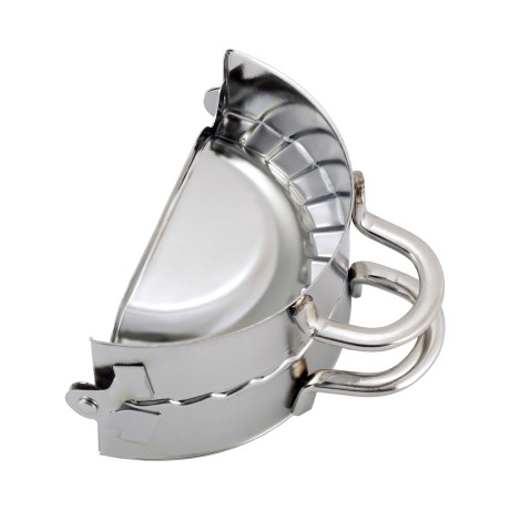 Форма для лепки вареников из нержавеющей стали 15*10*3,1см Kamille 8836