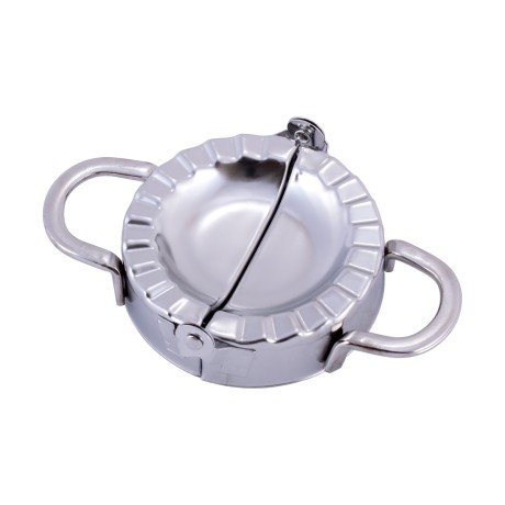 Форма для лепки вареников из нержавеющей стали 13*8,5*3см Kamille 8837