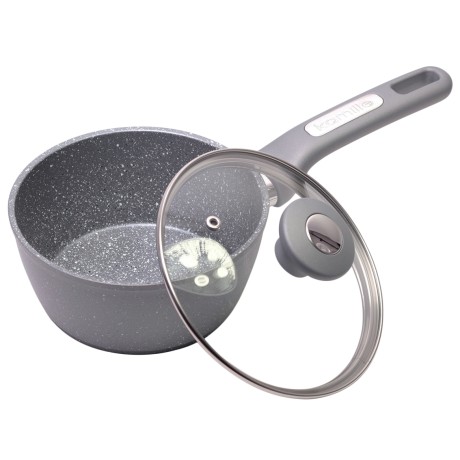 Ковш 1.65л с гранитным покрытием из алюминия Kamille 4283GR