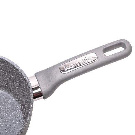 Ковш 1.65л с гранитным покрытием из алюминия Kamille 4283GR