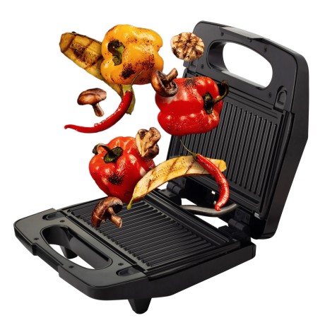 Гриль-мультипекарь электрический 3в1 23*14.5см Kamille 6724 