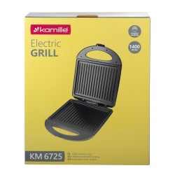 Гриль-мультипекарь электрический  25.4*21.5см Kamille 6725