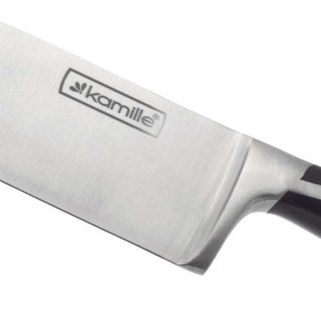 Нож «Шеф-повар» из нержавеющей стали с ручкой из ABS (лезвие 20см; рукоятка 13.5см) Kamille 5120