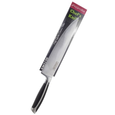 Нож «Шеф-повар» из нержавеющей стали с ручкой из ABS (лезвие 20см; рукоятка 13.5см) Kamille 5120