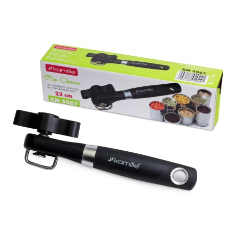 Нож консервный 22см с пластиковой ручкой Kamille 5067 