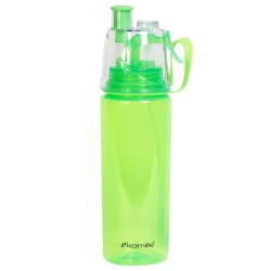 Спортивная бутылка для воды 570мл из пластика (тритан) зелёный Kamille 2301