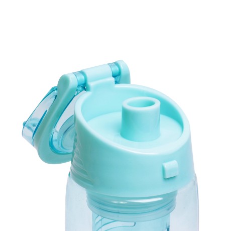 Бутылка спортивная для воды 660ml из пластика (тритан) голубой Kamille 2303